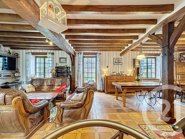 maison à vendre - 7 pièces - 214.0 m2 - NEUVY SUR BARANGEON - 18 - CENTRE - Century 21 Sologne Immobilier