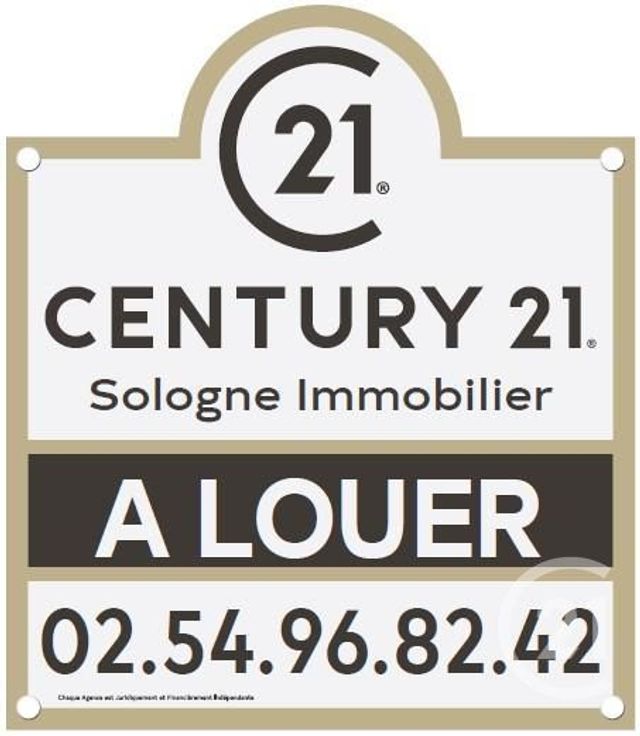 maison à louer - 2 pièces - 50.9 m2 - SALBRIS - 41 - CENTRE - Century 21 Sologne Immobilier